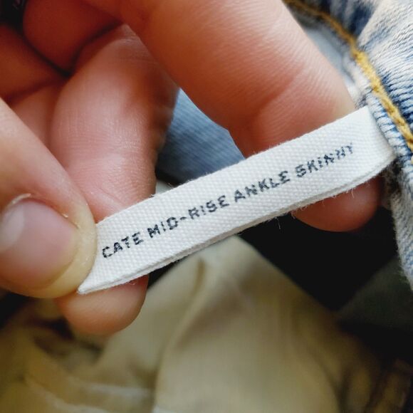 Rag & Bone Cate Mid Rise Ankle Skinny Jeans Size 26 - Picture 9 of 9